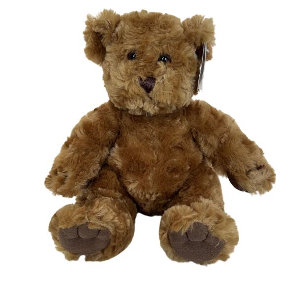 Chelsea Teddy Bear Plush Stuffed Animal Brown Tag 9" NWT - Picture 1 of 6
